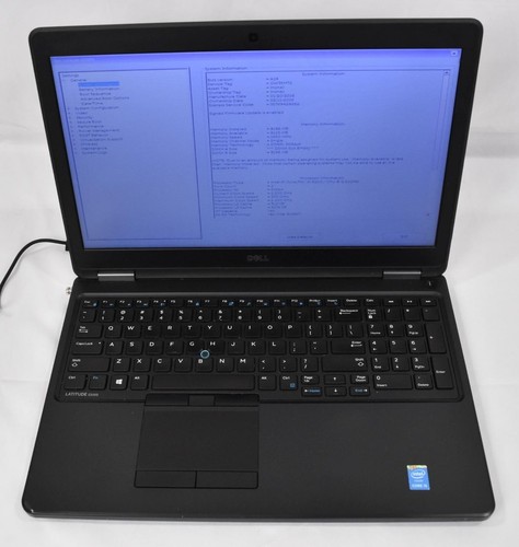Dell Latitude E5550 Laptop i5-5200U 2.2GHz 8GB 128GB SSD No OS 15.6" See Detail