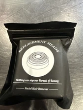 Tuokiy Facial Hair Remover Replacement Heads, Rose Gold, 4-Pack, New Generation