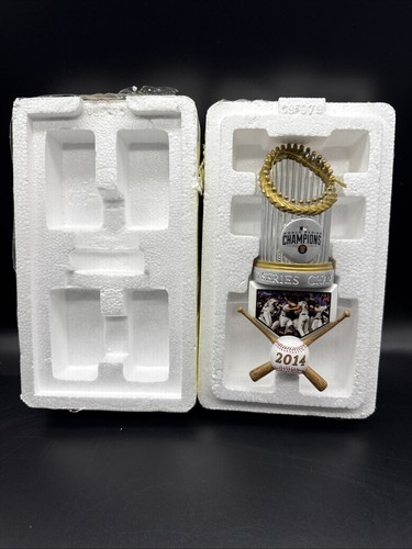 San Francisco SF Giants 2014 Bradford Exchange Commemorative Trophy Ornament COA - Picture 1 of 8