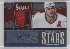 2013-14 Panini Select Stars Jersey Prime 13/15 Keith Primeau #ST-KP Auto 7i6