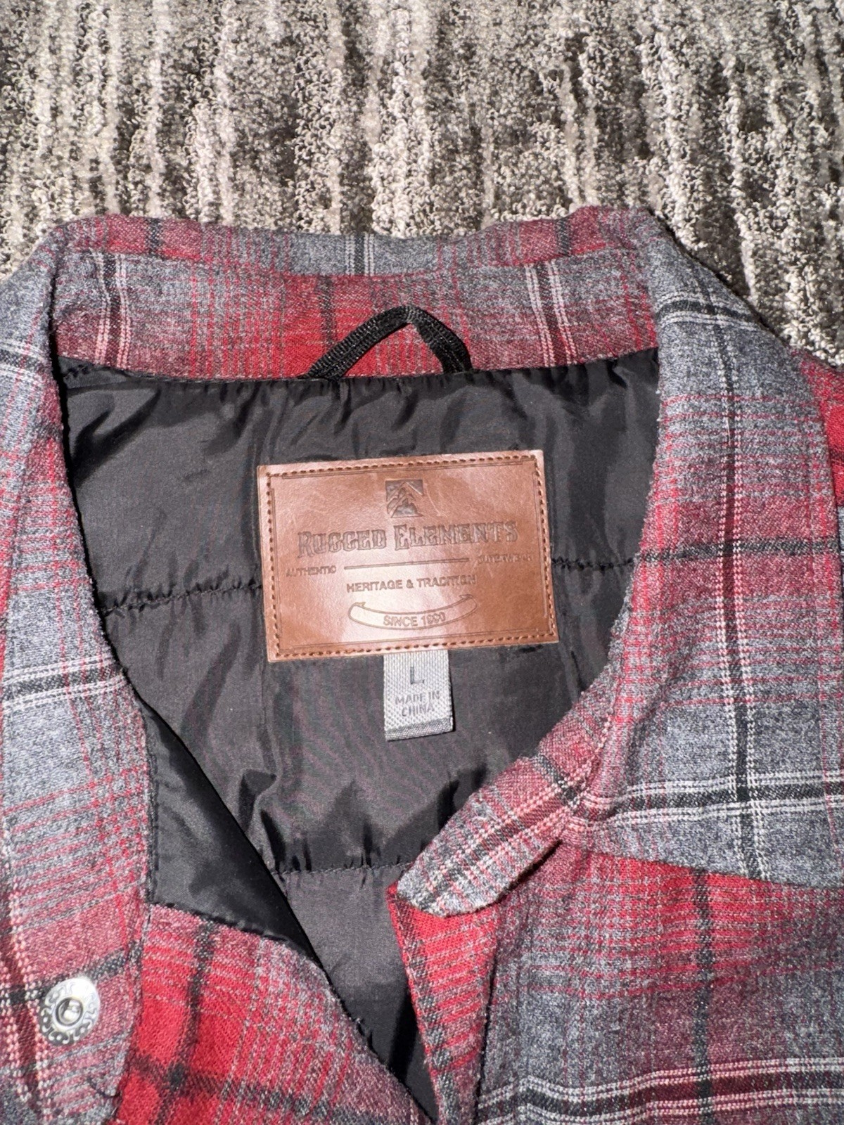 Rugged Elements Men's Button Down Quilted Lined R… - image 2