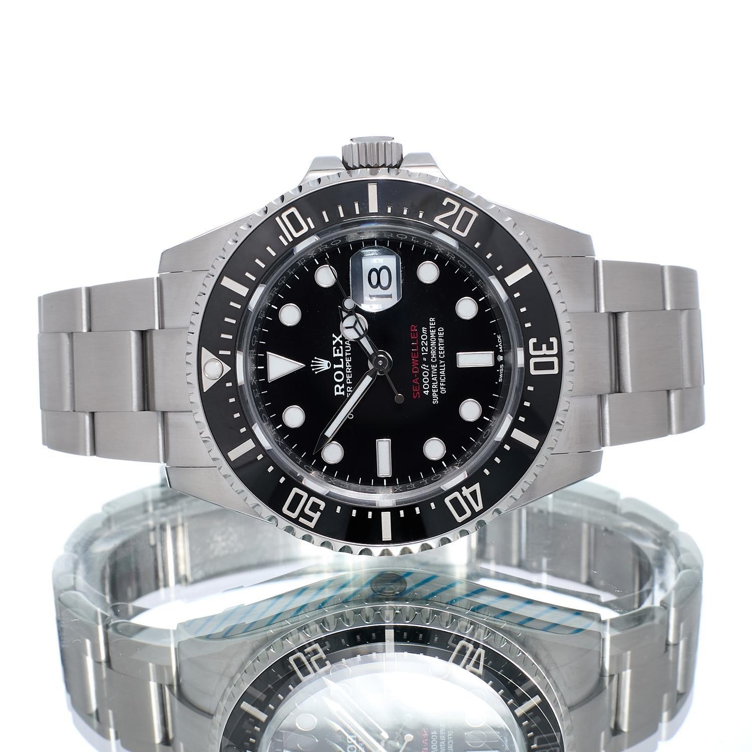 ROLEX SEA-DWELLER 43 126600 BOX PAPERS 2020