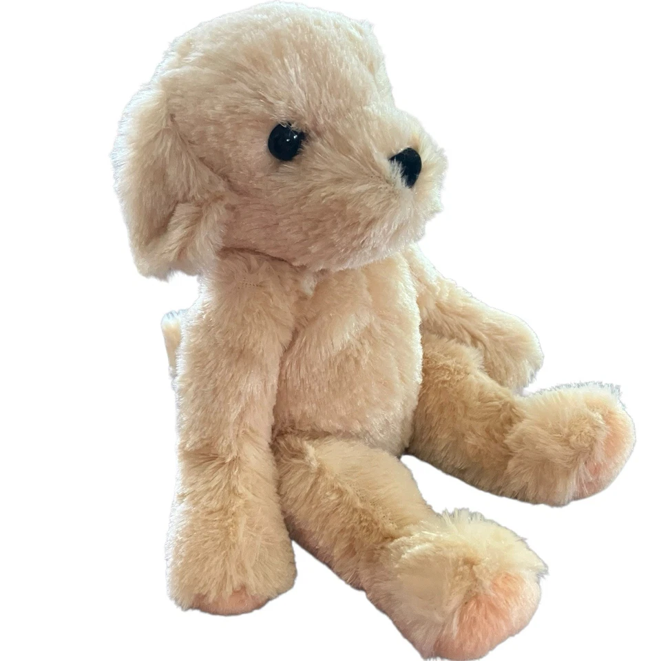 Douglas Sitting Puppy Dog Plush Tan Golden Lab Retriever 2011 Stuffed Animal 7in - Image 3 of 4