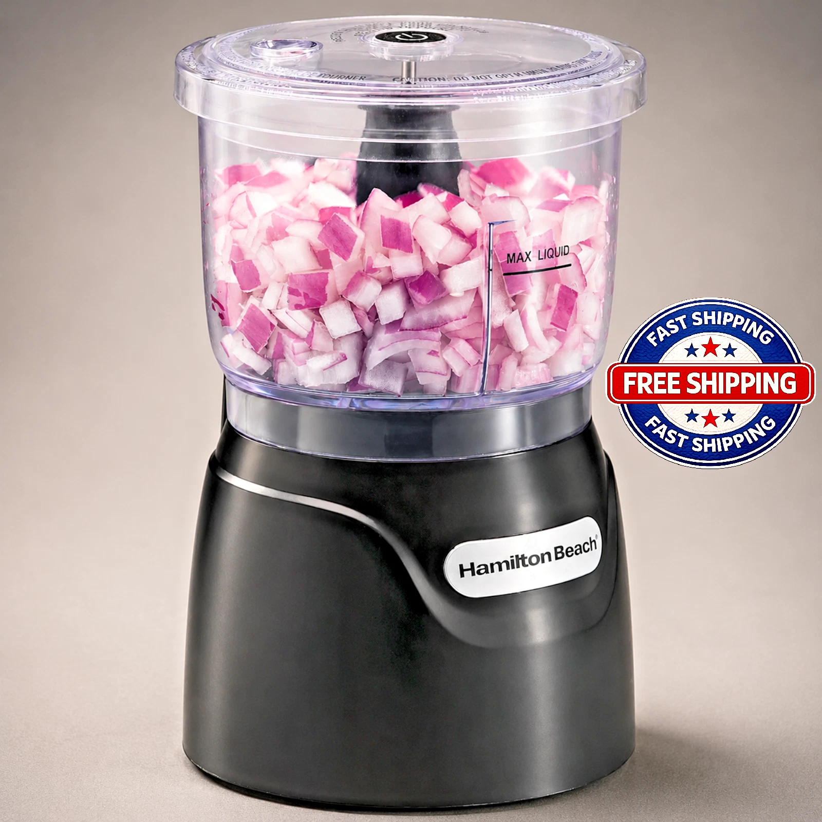 Hamilton Beach Electric Vegetable Chopper & Mini Food Processor 3-Cup, 350 Watts
Opens in a new wind