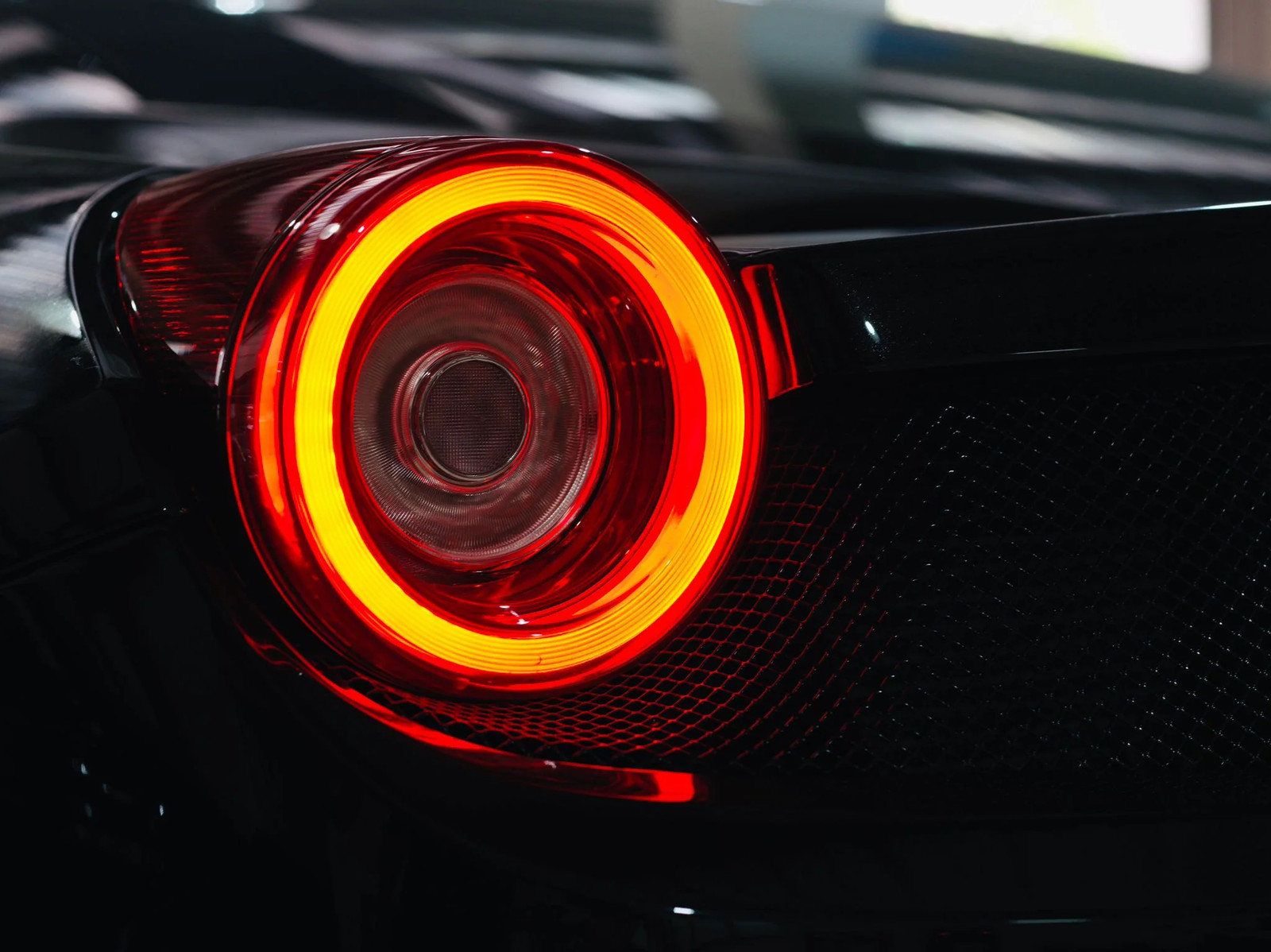 AlphaRex NOVA-Series Prismatic LED Tail Lights Red Smoke For Ferrari 458 (10-15)