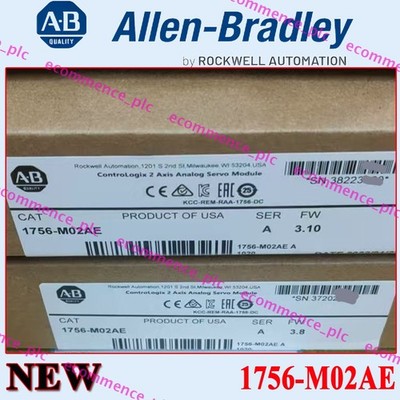 Brand New Factory Sealed PLC-AB 1756-M02AE ControlLogix 2-Axis Encoder