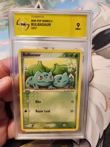 Bulbasaur #12 Pop Series 2 TGA 9