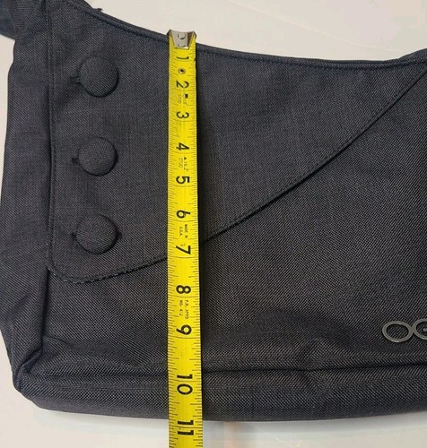 OGIO Brooklyn Tablet Purse Cross Body Messenger Bag Satchel Padded GRAY - Picture 13 of 16