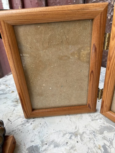 Contemporary Quality Double Wood Frame For 5x7 Pecan Color Thailand? - Picture 2 of 7