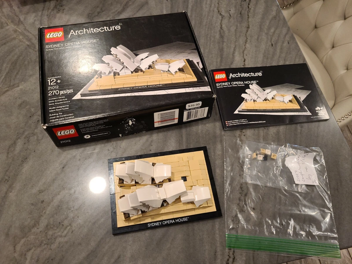 Lego Architecture Sydney Opera House with Box Instructions |