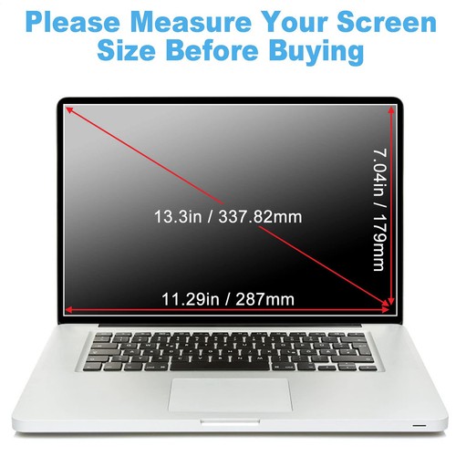 Laptop Privacy Screen 12.5/13.3/14/15.6 inch Privacy Filter Screen Protector - Picture 7 of 17