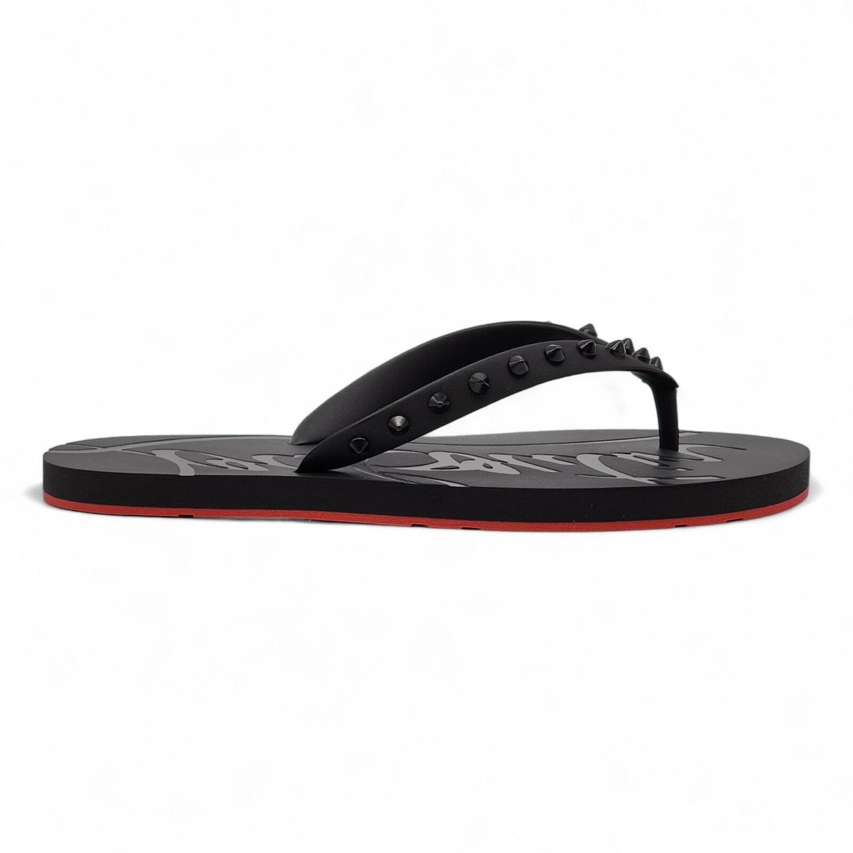 ◆Christian Louboutin◆ Loubi Flip トングサンダル Super Loubi Flip woman - Flip-flops - Rubber - Leche - Women