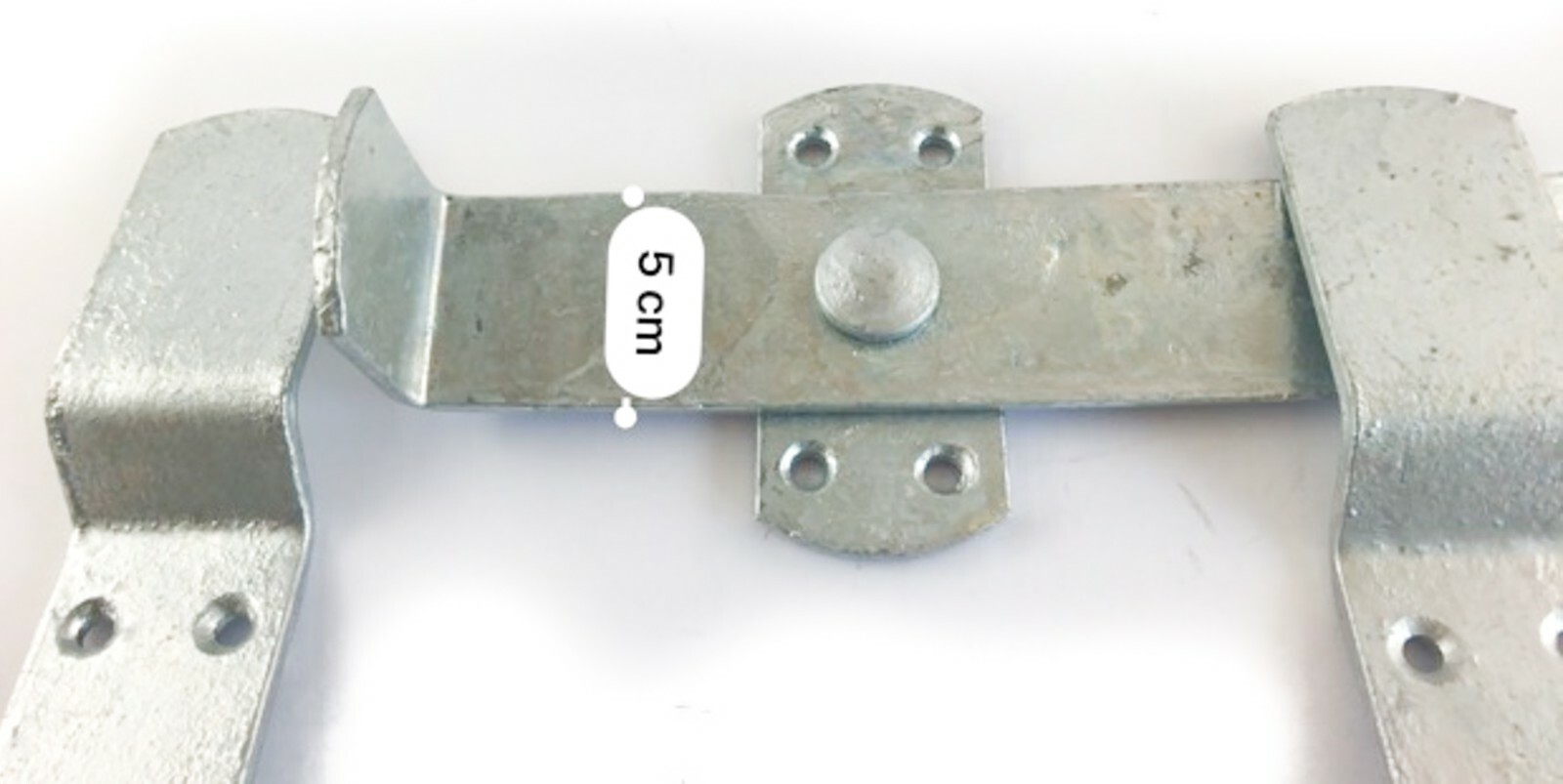 SERRATURA INFILARE MULTIPUNTO A CILINDRO CISA 1 MANDATA SCATOLA ZINCATA Scrocco E Catenacci Nichelati Entrata 30 - Foto 2