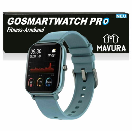 GOSMARTWATCH PRO Smartwatch Bluetooth wasserdicht für Android und IPhone iOS - Afbeelding 1 van 15