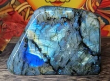 Large Healing Rainbow Flash Labradorite Crystal Free Form 100mm 1.3kg