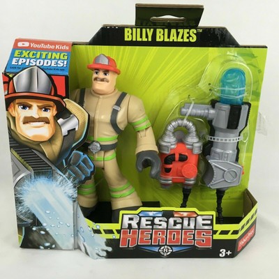 Fisher-Price Rescue Heroes Billy Blazes Team Leader Fire Fighter