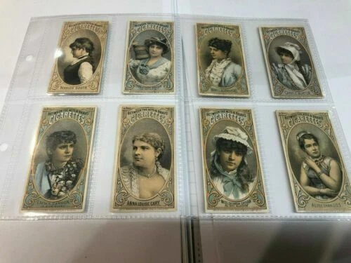 Original Actresses/Beauties Collectable Cigarette Cards