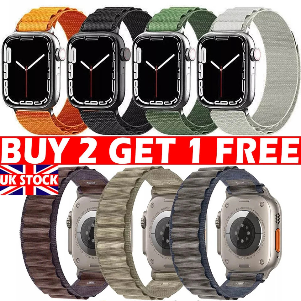 Alpine Loop Apple Watch Band Strap Series 11 10 9 SE 8 7 6 5 4 3 46/49mm Ultra 3