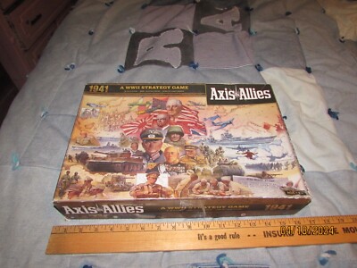 Axis and Allies 1941 Board Game Wizards of The Coast Avalon Hill 2012