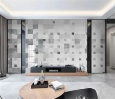 3D Geometry Art Pattern Self-adhesive Removeable Wallpaper Wall Mural