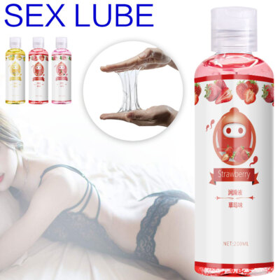 Water Based Lubricant Edible Fruit Flavor Sex Lube Long Lasting Natural  Feel 7OZ | eBay