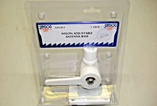 Sea-Dog White Nylon Adjustable Antenna Base 329130-1