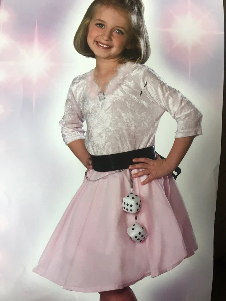 50's Girl Toddler Costume Dress up 1950's size 1-2yr - Image 2 of 3