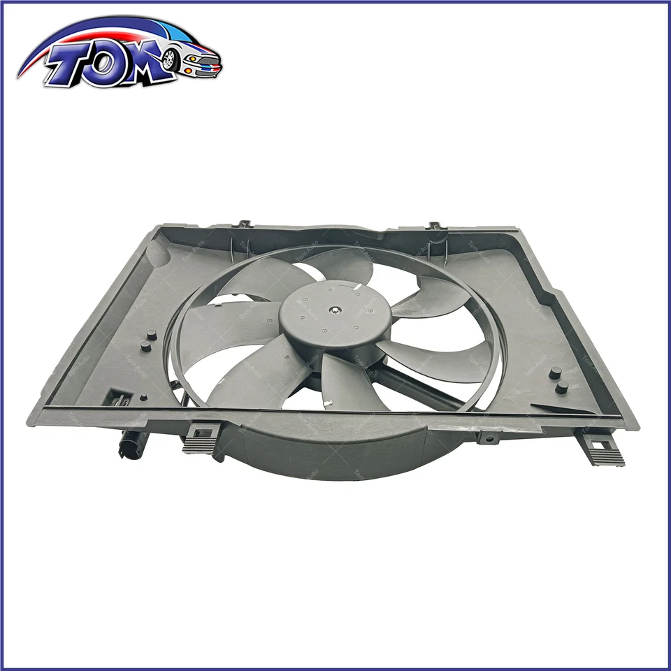 Nuevo Conjunto de Ventilador de Refrigeración Motor-Base, GAS, Delantero Natural Para MERCEDES-BENZ C280 Foto 3 de 4