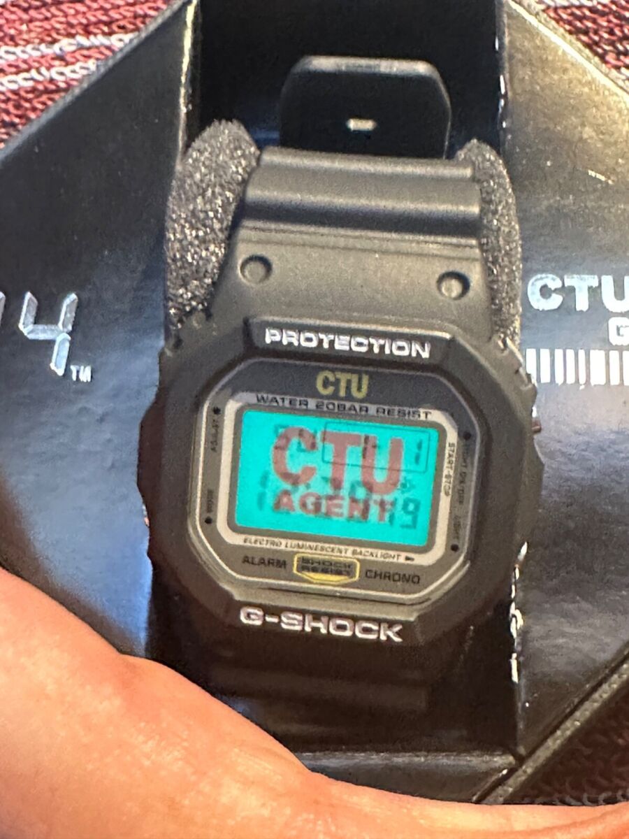 CASIO G-SHOCK DW-5600VT CTU Agent Limited Edition #34 out of CASIO G-SHOCK DW-5600VT CTU Agent Limited Edition #34 out of