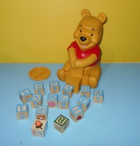 winnie the pooh wooden blocks