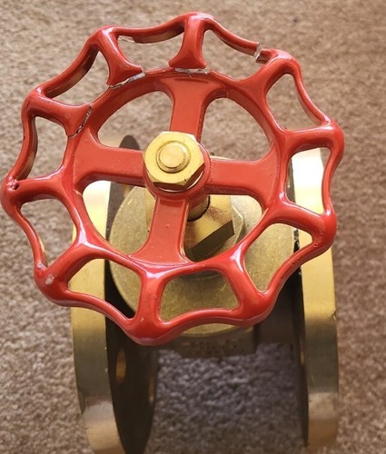 New- ECON® Gate Valve Fig. 275/CC491k/Bronze Disc/ PN16 /DN50/2"Brass Flanged - Picture 7 of 10