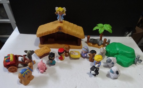 Set Natività Little People 2002 Mattel 21 pezzi - Foto 2 di 8