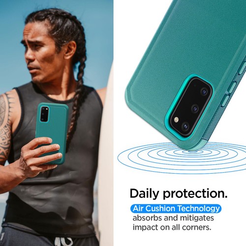 For Samsung Galaxy S20 FE 5G Shockproof Rubber Phone Case Cover Screen Protector - Picture 8 of 62