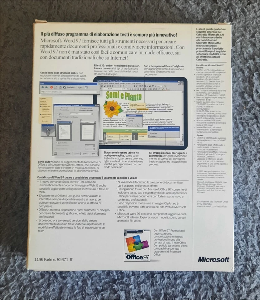 MICROSOFT - OFFICE - WORD 97 - CD - Immagine 2 di 4