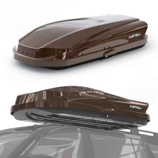 14 Cubic Feet Car Rooftop Cargo Box Carrier Roof Mount Travel Luggage Storage