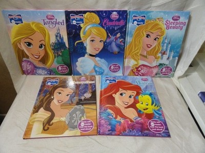 DISNEY PRINCESS LOT OF 5 BOOKS STORY READER ME READER BOOKS ONLY