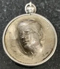 1964 JFK Kennedy 50c Half Dollar 90% Silver Pop-Out Coin Vintage Patina