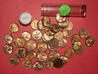 1950 Lincoln Wheat Cent roll - UNC with a few BU