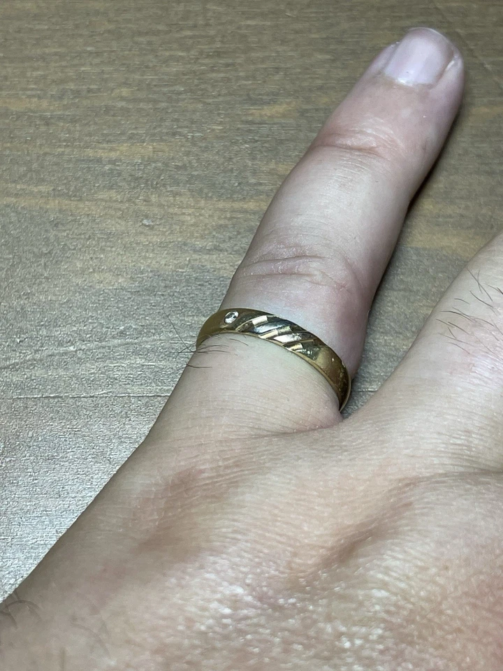 Goldring | Verlobungsring 585 Gold WS | 14 Karat | Mit Kristall | 3 Goldfarben - Bild 4 von 4