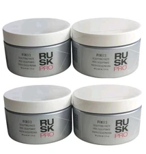 Rusk Pro Fix03 Sculpting Paste Full Size 3.4 oz Each New Fix 03 Lot of 4