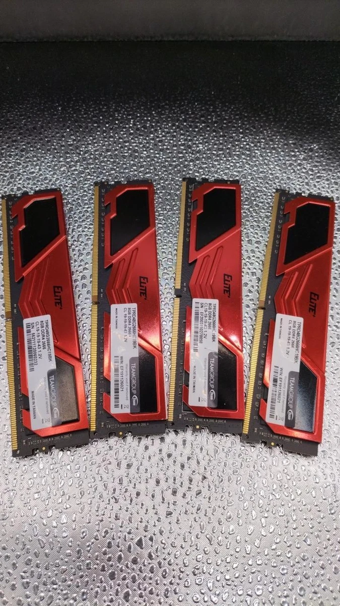 Team Group DDR4 SDRAM 8 GB Capacity per Module Memory (RAM) for