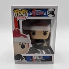 Funko POP! Animation: Bleach - Renji #348 Rare/Vaulted/Clean Box