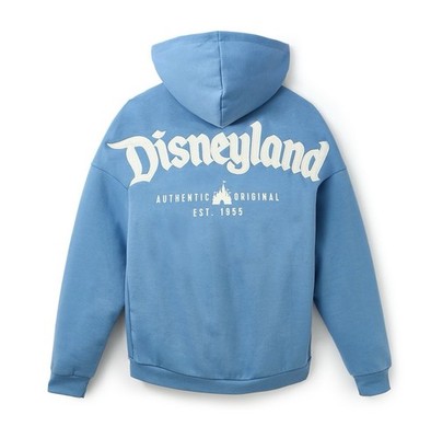  Disney Parks - DISNEYLAND Logo - Zip Hoodie - Blue - XL 