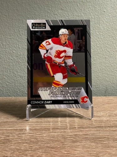 2023-24 Upper Deck O-Pee-Chee Platinum Marquee Rookie Connor Zary #236 Flames RC - Picture 1 of 2