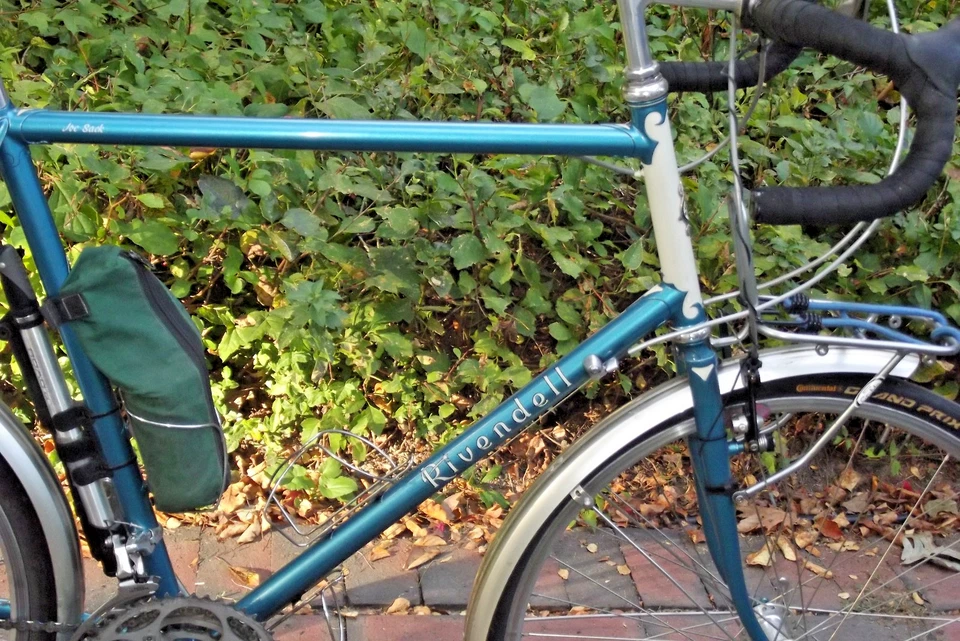 Bicicleta de turismo Rivendell All Rounder 2000 personalizada/Phil Woods/Paul Foto 4 de 4