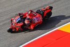 Ducati MotoGP factory rider Pecco Bagnaia 2021 Grand Prix Aragon press photo