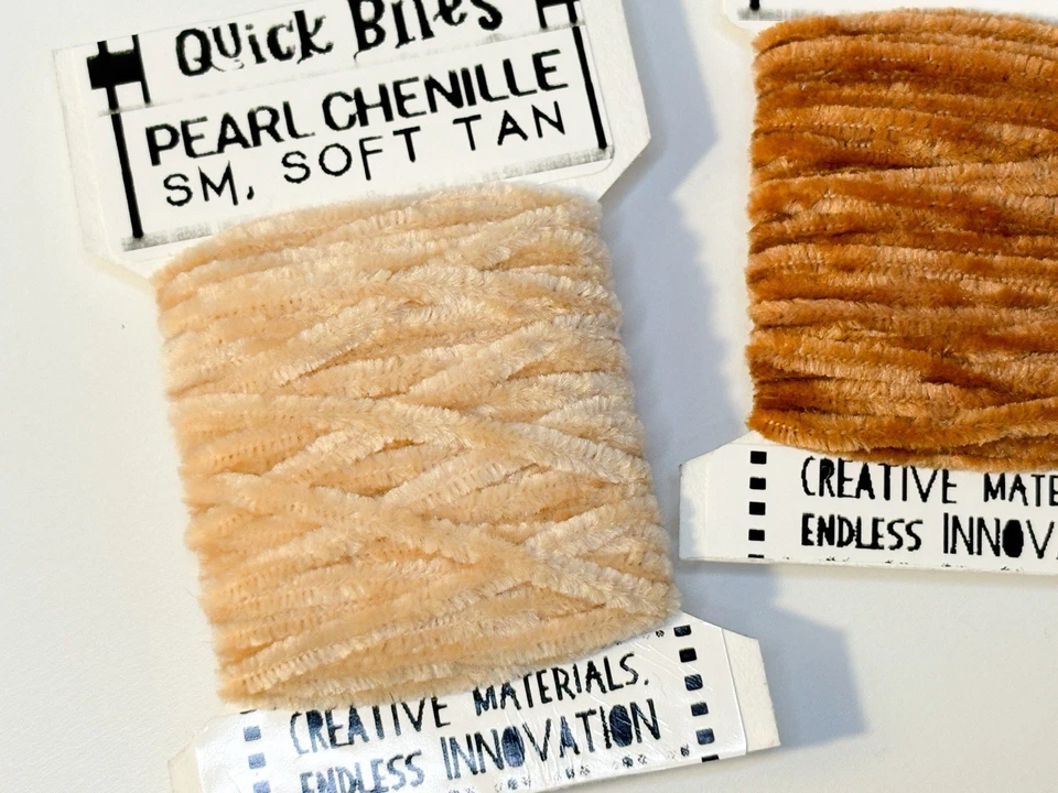 Chenilla pequeña perla para atar moscas - Paquete de 6 colores variedad Foto 2 de 4