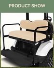 Golf Cart Rear Seat Kits and Club Car DS Buff Rear Golf Cart Cushion Set For GTW