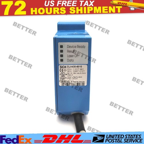 NEW SICK CLV430-6010 Fixed Mount Bar Code Scanner