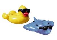 Game Derby Duck And Stingray Pool Float Inflatable Ride Ons With Cup Holders on sale Game Derby Duck And Stingray Pool Float Inflatable Ride Ons With Cup Holders on sale
